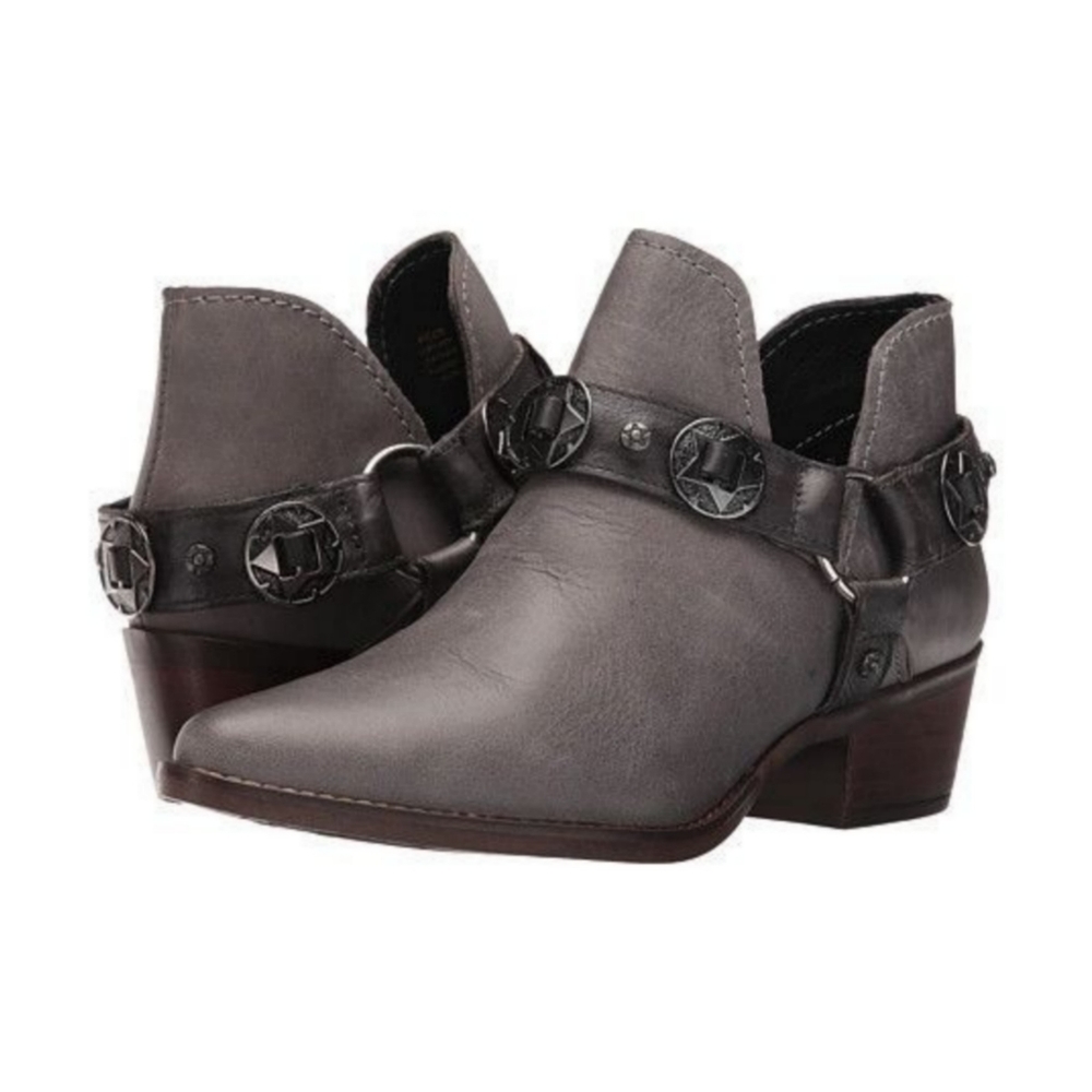 Steve Madden Grey Leather ankle boots 7.5